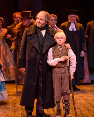 A Carol Tiny Tim Musical show