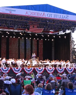 A Salute to America Festival concert