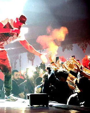 Booba Rap concert