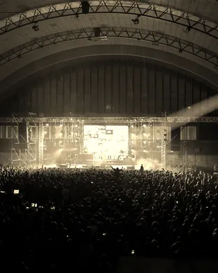 Boombox Techno concert