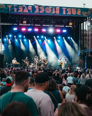Burt Block Party Country concert