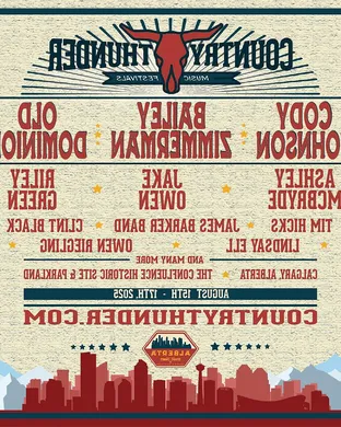 Country Thunder Alberta Festival concert