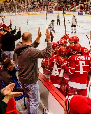 Dubuque Fighting Saints Hockey event
