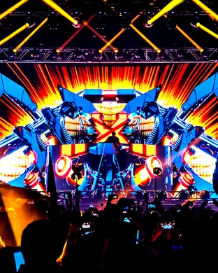 Excision Techno concert