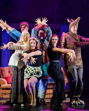 Friends The Musical Parody Las show
