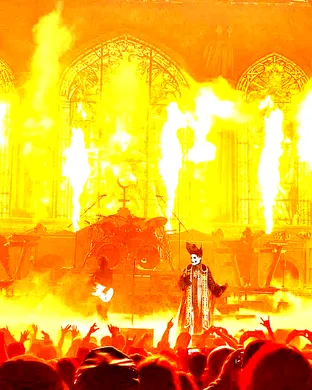 Ghost - The Band Hard concert