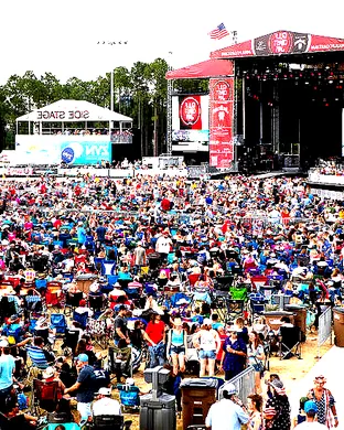 Gulf Coast Jam Country concert