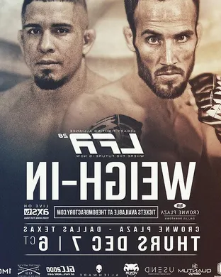Legacy Fighting Alliance Mixed event