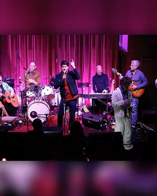 Middle Aged Dad Jam Band Pop concert