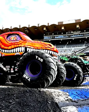 Monster Truck Show Racing event