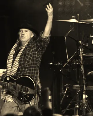 Neil Young Pop concert