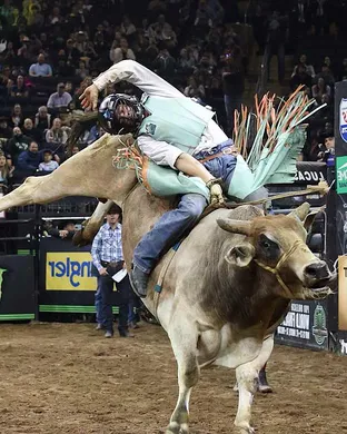 PBR Bull Riding Rodeo event