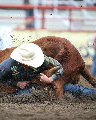Ponoka Stampede Rodeo event