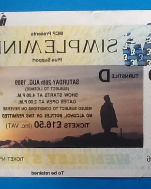 Simple Minds Pop concert
