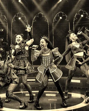 Six The Musical Broadway show