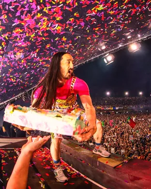 Steve Aoki Techno concert