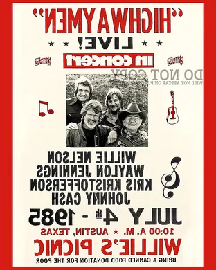 The Highwaymen Alternative concert