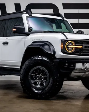 White Ford Bronco Other concert