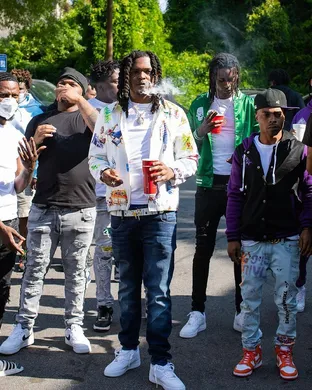 Young Nudy Rap concert