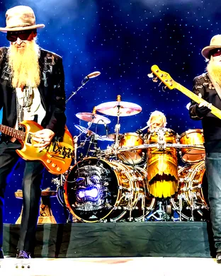 ZZ Top Pop concert