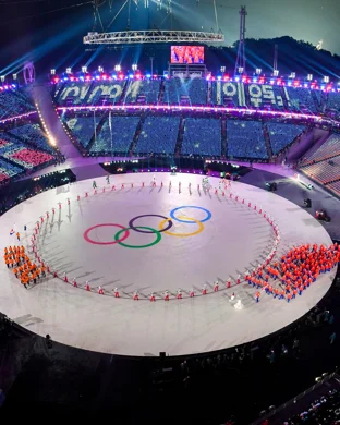 Winter Games: Luge Olympics event